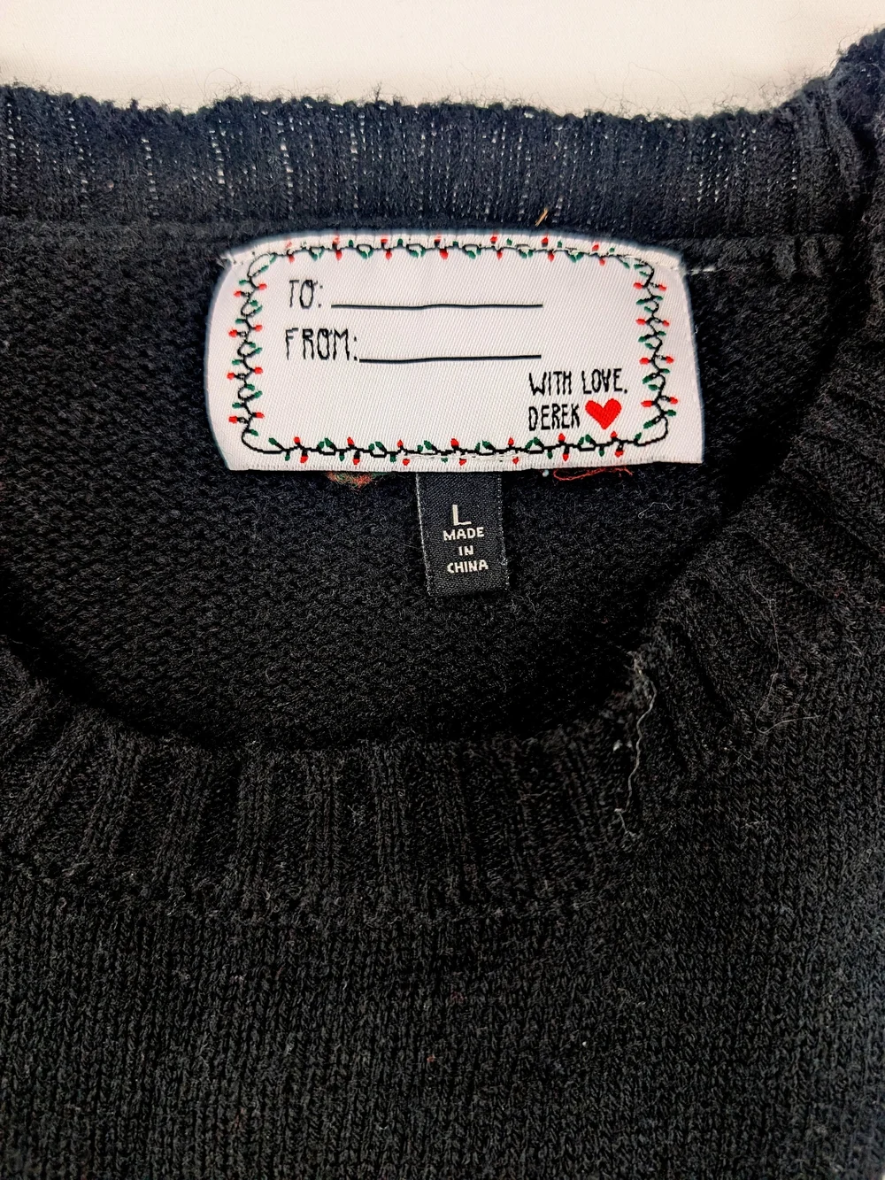 Derek Heart festive black